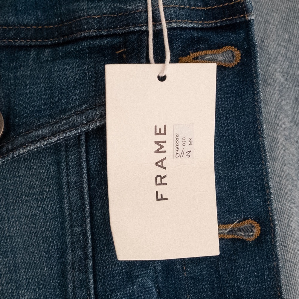 FRAME Classic blue denim jacket - Picture 14 of 15